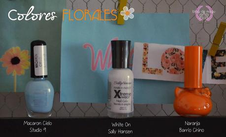 ♔ Manimonday - Mis Margaritas vol. II  Nail Art ❀