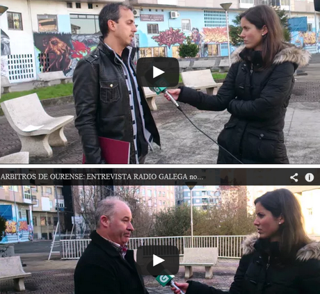 Televisión de Galicia | CRTVG realizó entrevistas sobre los colegiados agredidos en Ourense y no las emitió !Las tenemos!.
