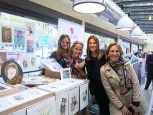 Guillermina, Carla, Mar Flores y María