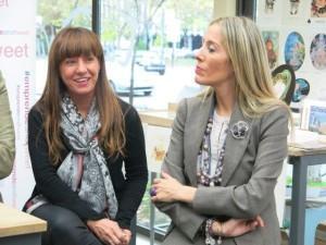 Almudena Hernadez y Helena Pujalte, Vicepresidente y Tesorera de EAT