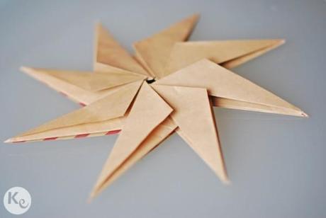 DIY. Origami star