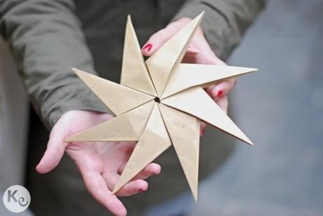 DIY. Origami star