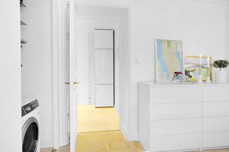 muebles de diseño lámparas de diseño estilo nórdico escandinavo decoración en blanco decoracion diseño interiores decoración detalles de color cocinas nórdicas cocinas modernas blancas blog decoración nórdica Atrevidos toques de amarillo deco 