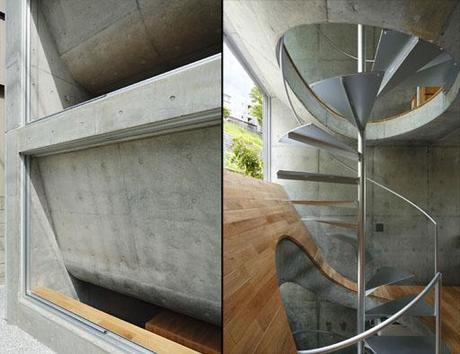 Vivienda en Byoubugaura (Japón), de Takeshi Hosaka