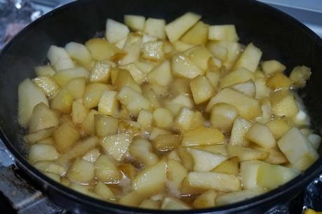 Empanadillas rellenas de manzana