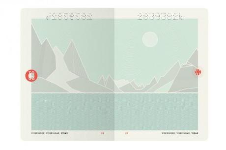 Renuevan el diseño del pasaporte y de los billetes en Noruega para darles un toque muy original.
