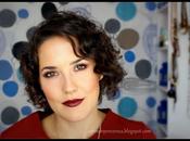 Look otoñal labios oscuros