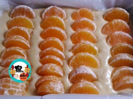 Tarta de mandarinas