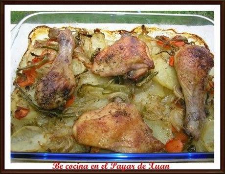 Pollo asado a la cerveza (Martes 5)