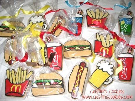Fast Food Cookies Bagged