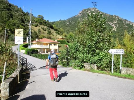 Agüera-La Arena-Cigüedres-Quintanal-San Esteban-Aguasmestas-Cuevas-Noceda-Santullano