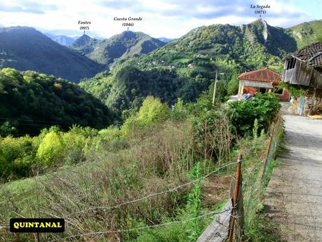 Agüera-La Arena-Cigüedres-Quintanal-San Esteban-Aguasmestas-Cuevas-Noceda-Santullano