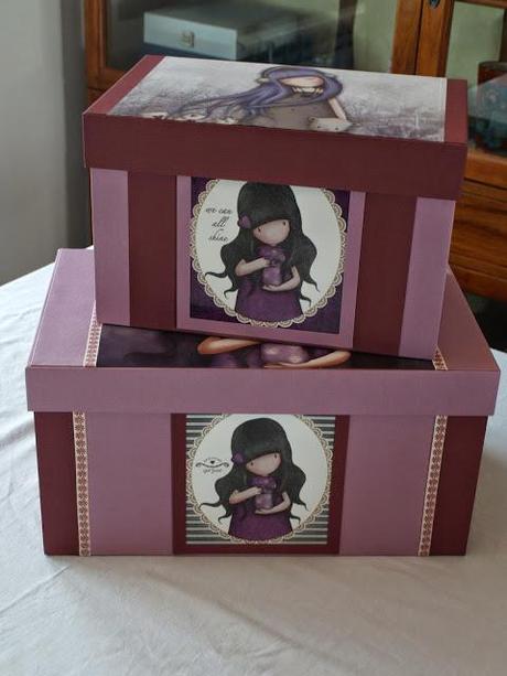 Cajas con tapa Gorjuss en Cartonnage.