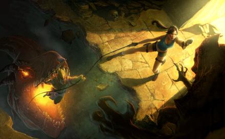 Adventures of Lara Croft Key Art