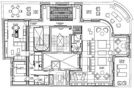 Proyecto de reforma para un dúplex ático en el una exclusiva zona de la capital: planta alta