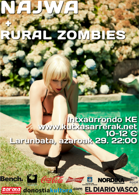 NAJWA EN CONCIERTO EN DONOSTIA/SAN SEBASTIAN.- 29 NOV‏