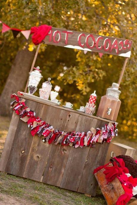 ¡Pon una barra de chocolate caliente en tu boda!