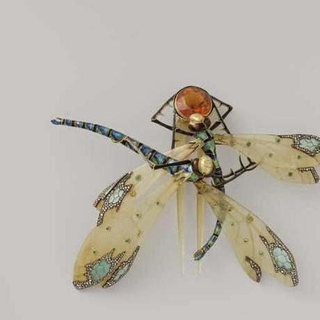 MASTERPIECE. Peine Libélula de Lucien Gaillard.