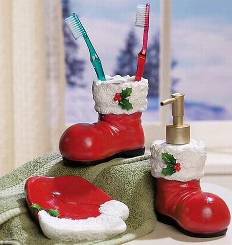 Tips para decorar tu baño para la Navidad