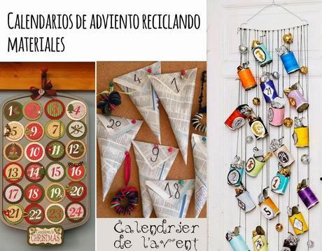 Miércoles de inspiración ♥ Calendarios de Adviento DIY Miércoles de inspiración ♥ Calendarios de Adviento DIY