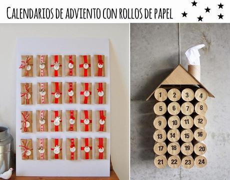 Miércoles de inspiración ♥ Calendarios de Adviento DIY Miércoles de inspiración ♥ Calendarios de Adviento DIY