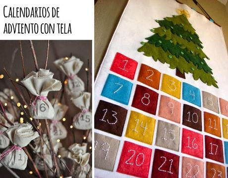 Miércoles de inspiración ♥ Calendarios de Adviento DIY Miércoles de inspiración ♥ Calendarios de Adviento DIY