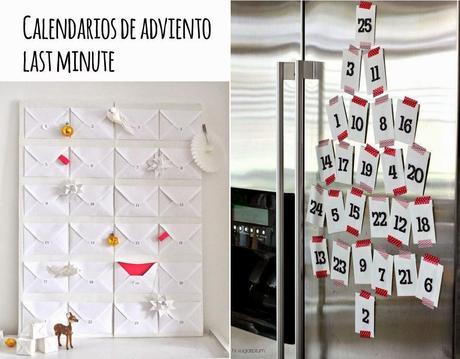 Miércoles de inspiración ♥ Calendarios de Adviento DIY