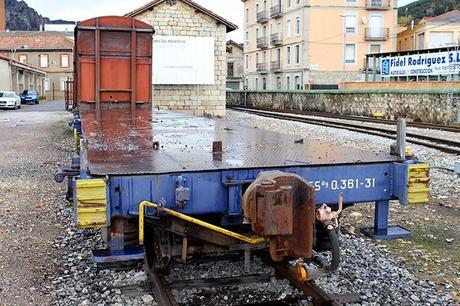 Olla ferroviaria y Museo del Ferroviario en Cistierna, Leon.