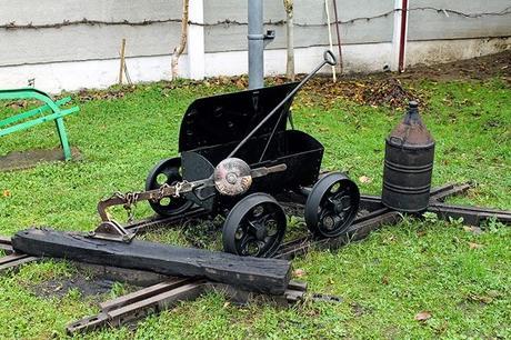 Olla ferroviaria y Museo del Ferroviario en Cistierna, Leon.