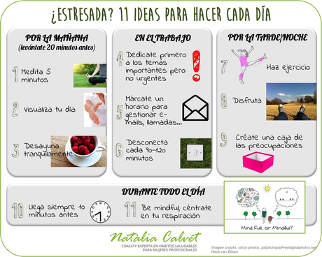 ¿Estresada? Ideas para incorporar en tu día a día