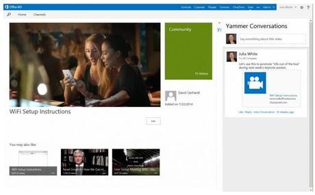 Microsoft lanza Office 365 Vídeo para empresas, para crear vídeo clips y compartir office-365-video-yammer