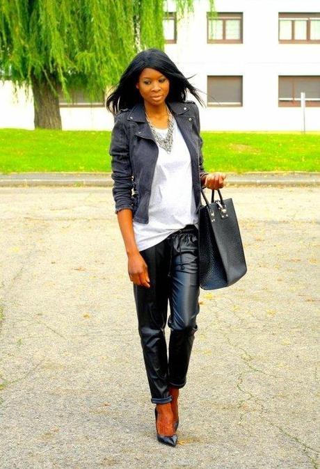 Como combinar pantalones de cuero Como combinar pantalones de cuero (30)