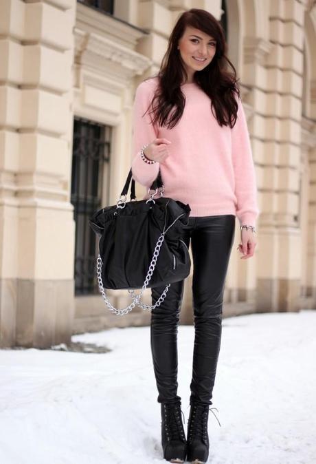 Como combinar pantalones de cuero looks con pantalones de cuero