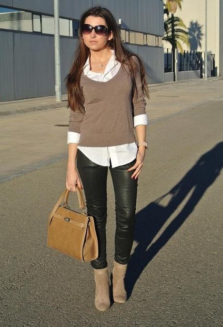 Como combinar pantalones de cuero Como combinar pantalones de cuero (30)