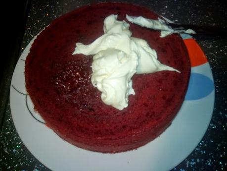 Tarta red velvet Jack Skeleton