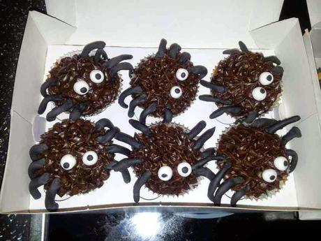 Arañas... terrorificamente deliciosas!!!