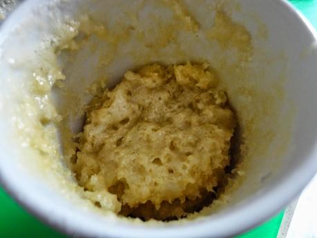 Mug Cake de plátano