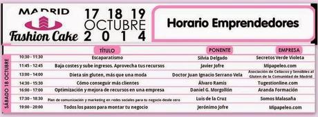Planeando....Madrid Fashion Cake 2014