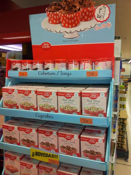 Cupcakes de Pantera Rosa con preparados Betty Crocker