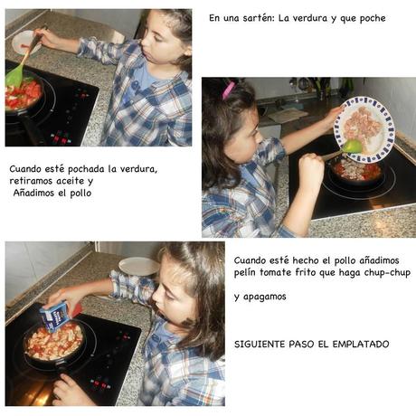 Fajitas, pollo, verduras, pimiento verde, pimiento rojo, cebolla, marinada para fajitas, marinada para verduras, cocina, receta, 