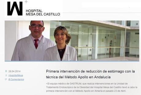 Método Apolo Endosurgery: Reducción de Estómago por Endoscopia