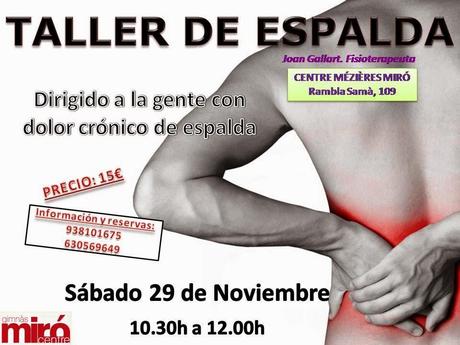 TALLER DE ESPALDA