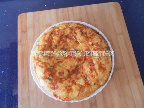 TORTILLA DE VERDURAS