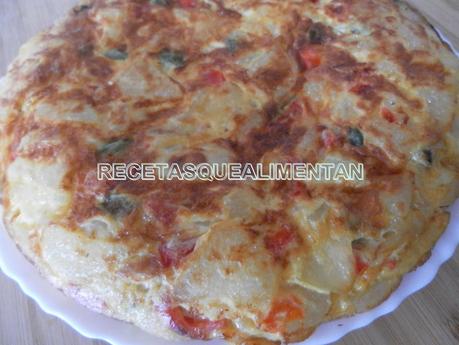 TORTILLA DE VERDURAS