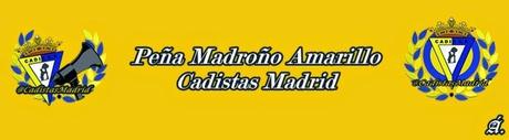 ¡ATENCIÓN! Si eres del Cádiz C.F. y vives en Madrid únete a la Peña Madroño Amarillo