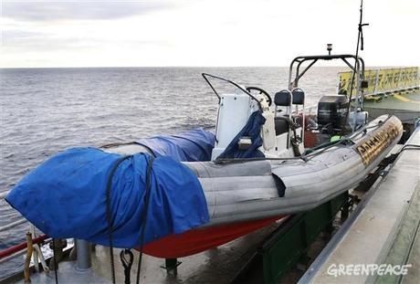 Lancha Greenpeace