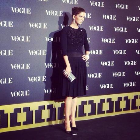 Esplendorosa #MargaritaVargas en los #PremiosVogueJoyas3014 #Voguejoyas2014 Una noche mágica #AloastyleMagazine #Aloastyle