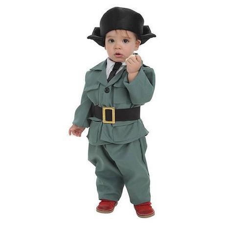 A vueltas con el disfraz de Navidad disfraz guardia civil bebe