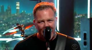 Vídeo de Metallica interpretando 'Fuel' en televisión