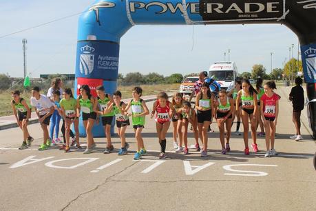 XVII MEDIA MARATHON DE FUENLABRADA. Carreras de menores